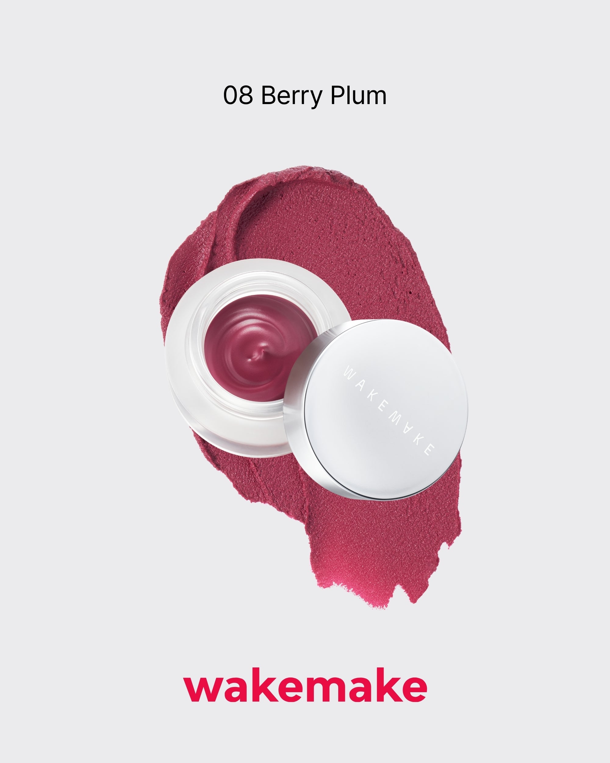 WAKEMAKE Over Blurring Pot (4.5g) | 2-in-1 Lip & Cheek Cream