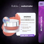 WAKEMAKE Over Blurring Pot (4.5g) | 2-in-1 Lip & Cheek Cream