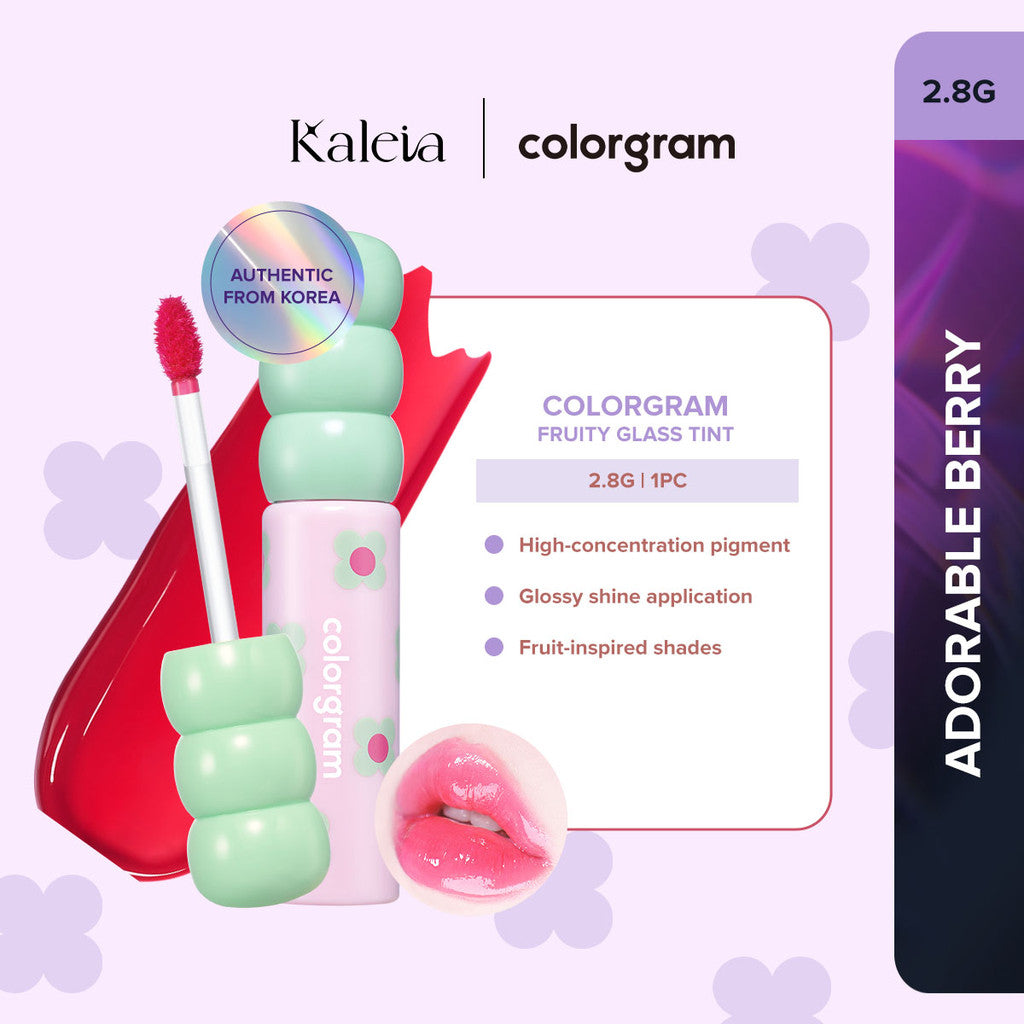Colorgram x Marvis: Fruity Glass Tint 3.5g + Whitening Mint Toothpaste 85ml Glow & Fresh Breath Set