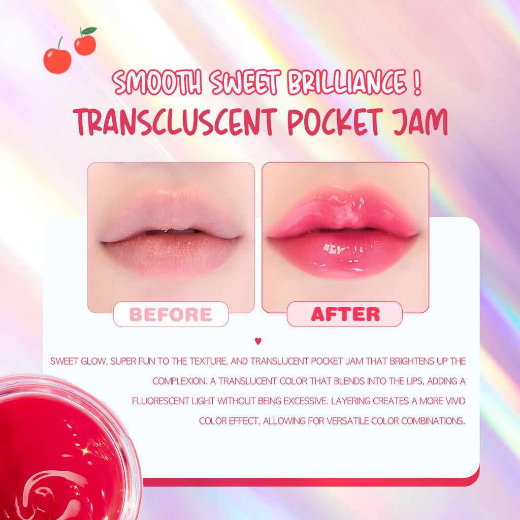 COLORGRAM Tintin Dory Lip Jam (3.5g) | Hydrating Vibrant Lip Jam