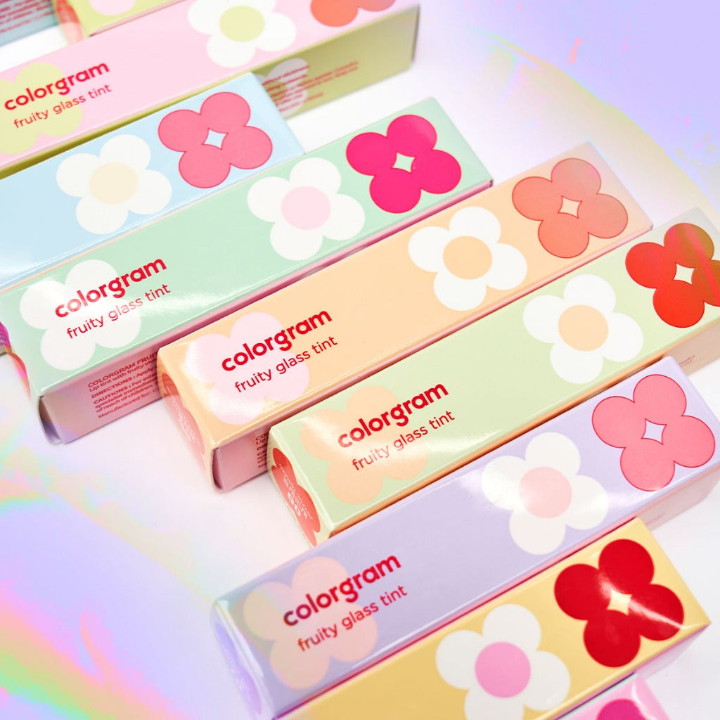 COLORGRAM Fruity Glass Gloss (2.8g) | Long-lasting Glossy Lip Tint