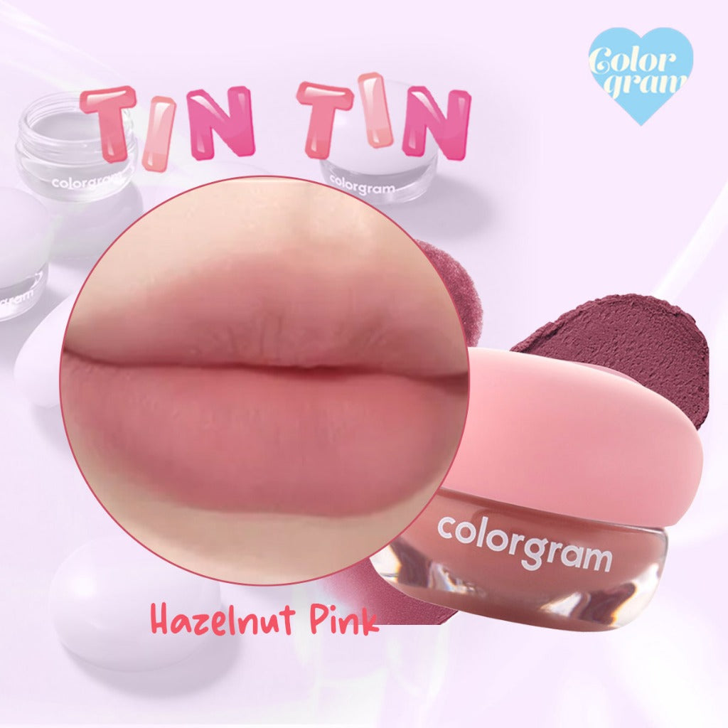 COLORGRAM Tintin Dory Blur Jam (3.5g) | 2-in-1 Blurring Lip & Cheek Cream