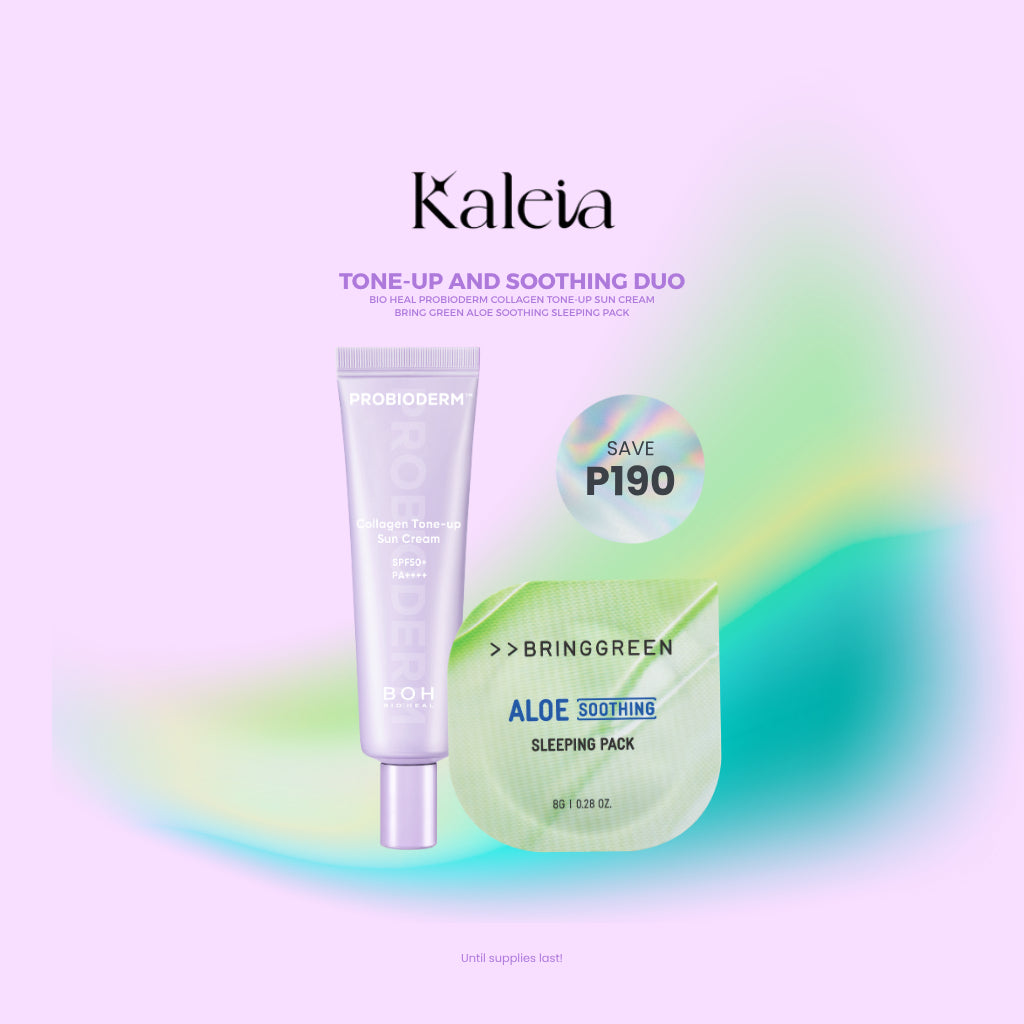 BIOHEAL BOH Probioderm Collagen Tone-up Sun Cream & BRINGGREEN Fresh Bowl Pack Bundle (50ml + 8g)