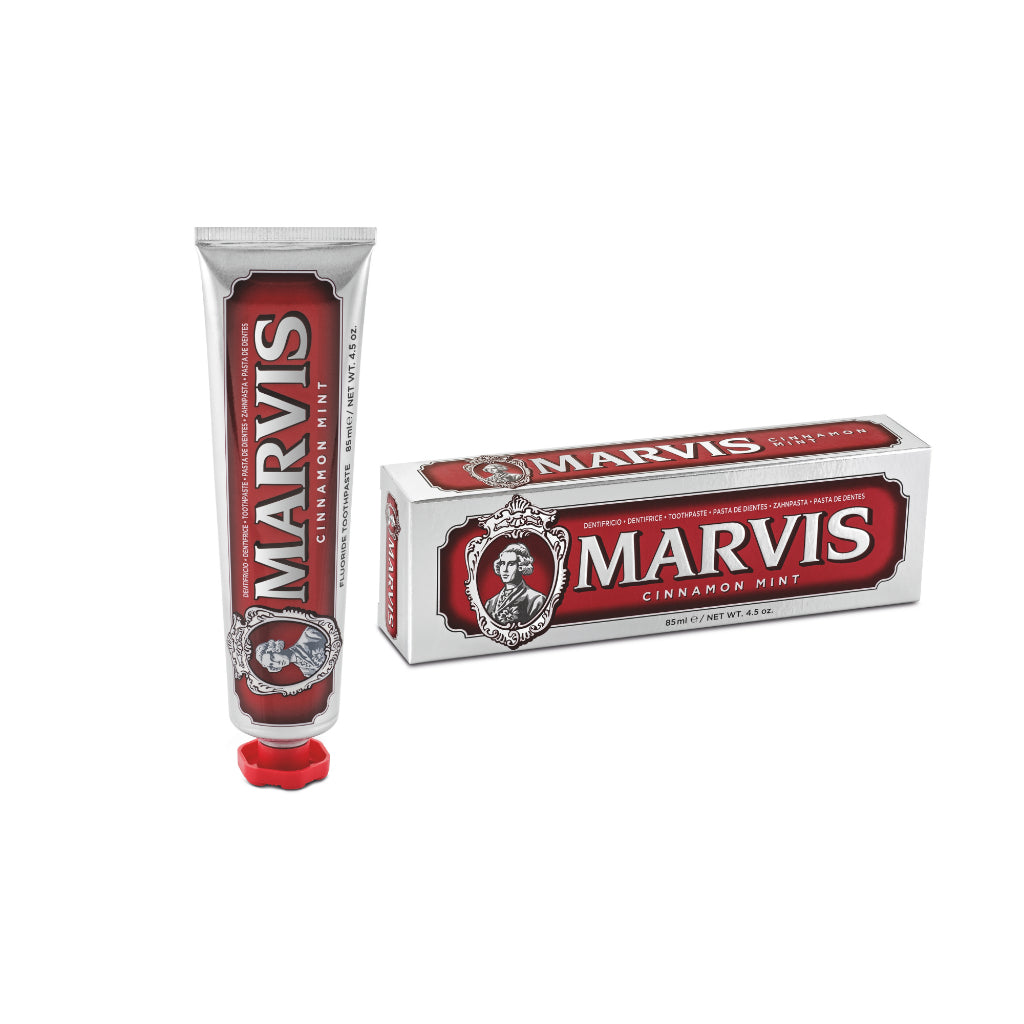 Bioheal x Marvis: 3D Lifting Ampoule 30ml & Cinnamon Mint 85ml Toothpaste Premium Duo