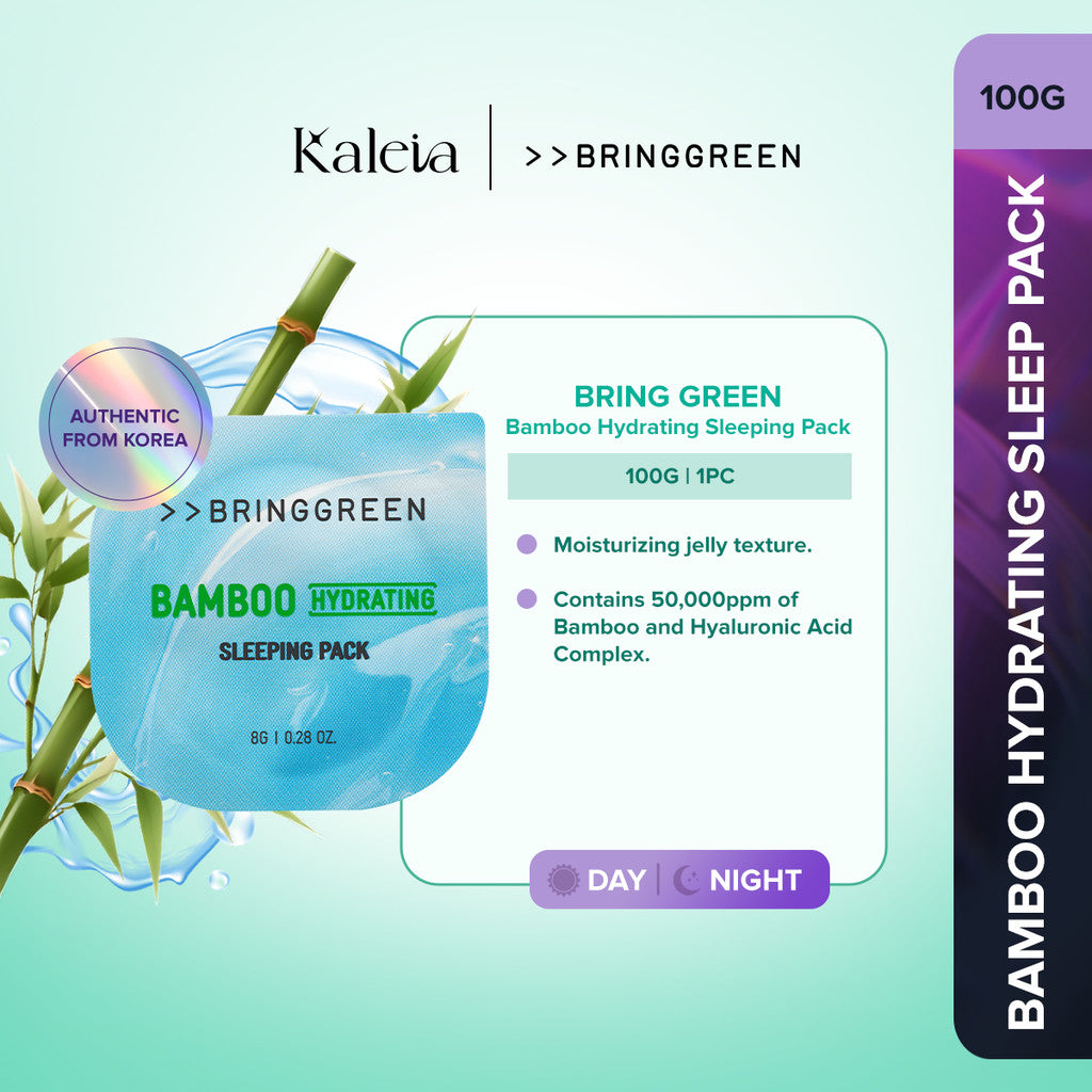 Bring Green x Marvis: Hydrating Sleeping Pack 8g & Smokers Whitening Mint Toothpaste 85ml Set